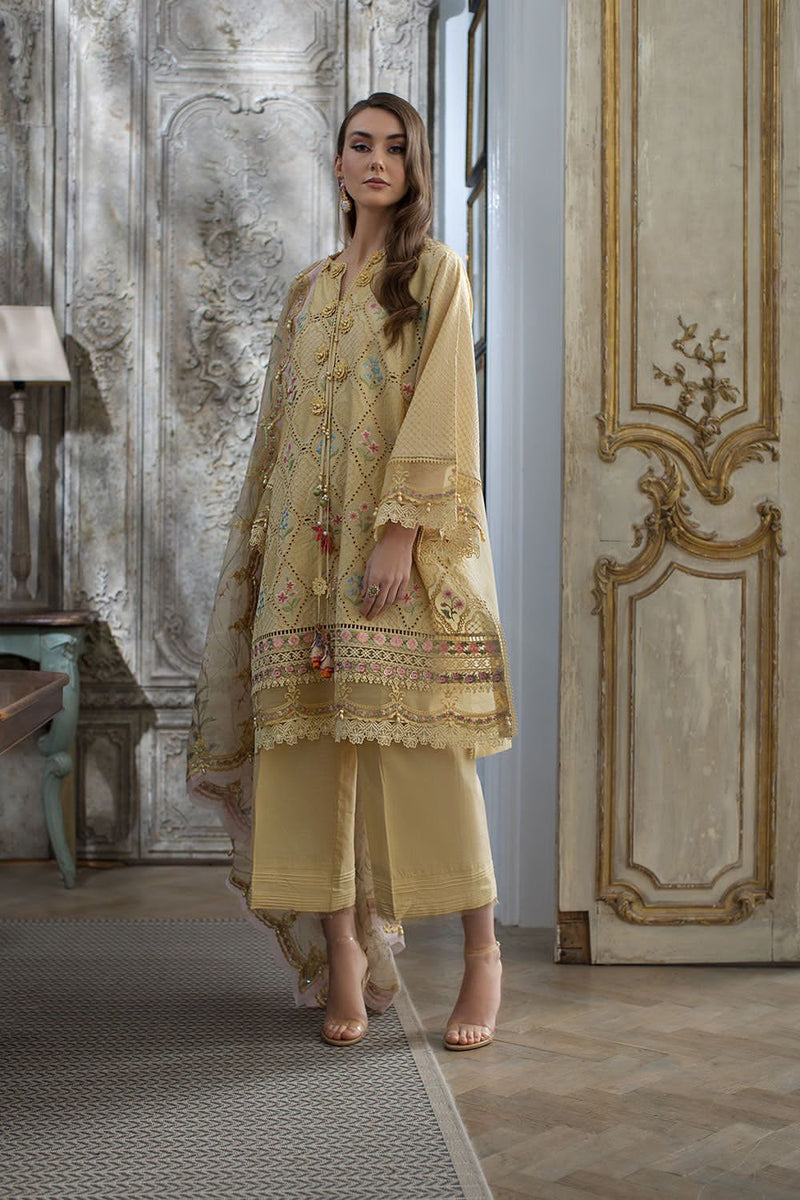 Exquisite Heavy Embroidered Lawn Suit with Ready-to-Wear Dupatta