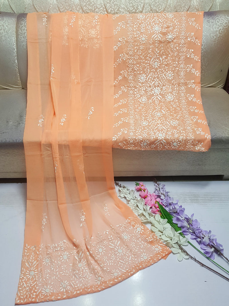 New Arrival – Handmade Embroidered Chiffon Collection | 2-Piece Suit