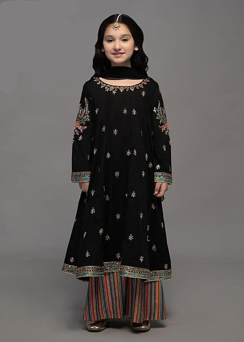 Maria B Kids 2-Piece Embroidered Lawn Suit – Summer Collection