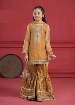 Maria B Kids 2-Piece Embroidered Lawn Suit – Summer Collection