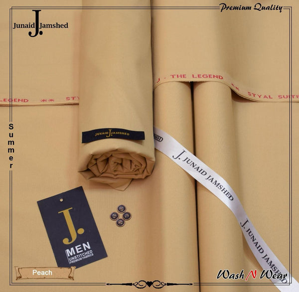 JUNAID JAMSHAID – PREMIUM WASH & WEAR FABRIC FOR SUMMER '24