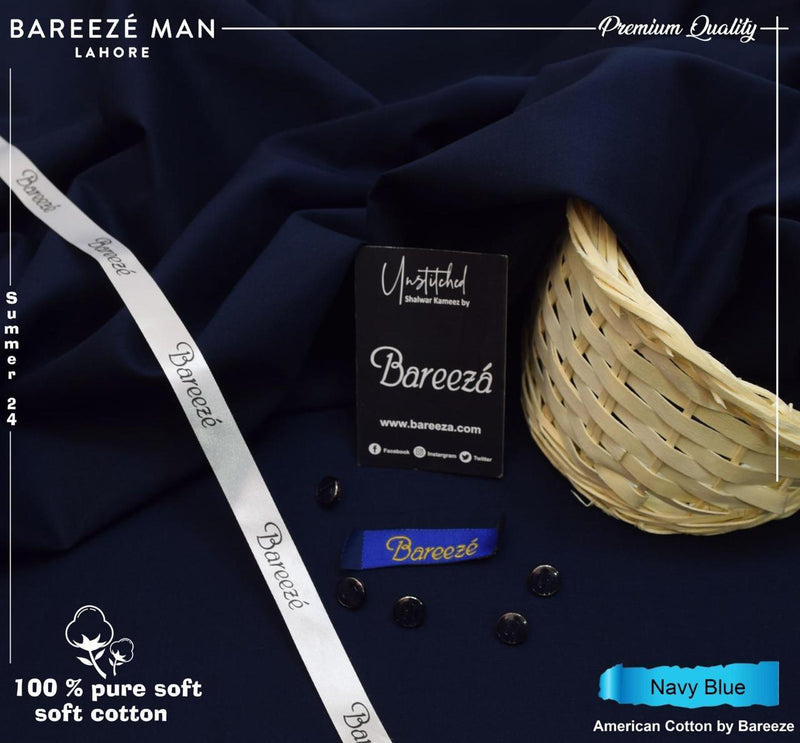 BAREEZE Men’s – Premium Pure Soft American Cotton Collection