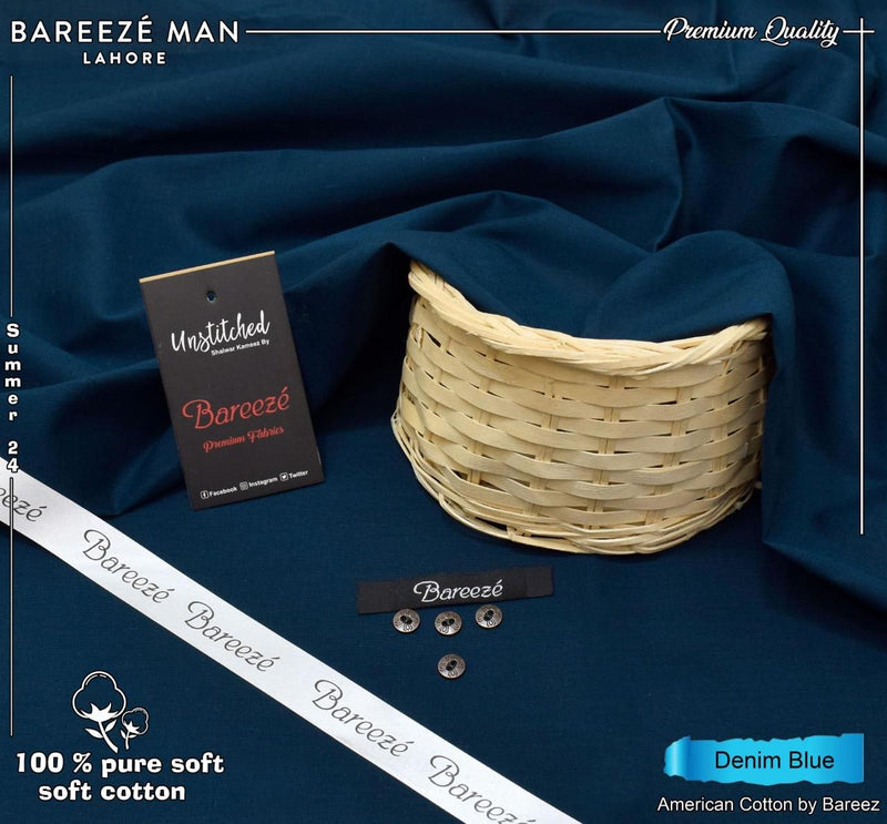 BAREEZE Men’s – Premium Pure Soft American Cotton Collection